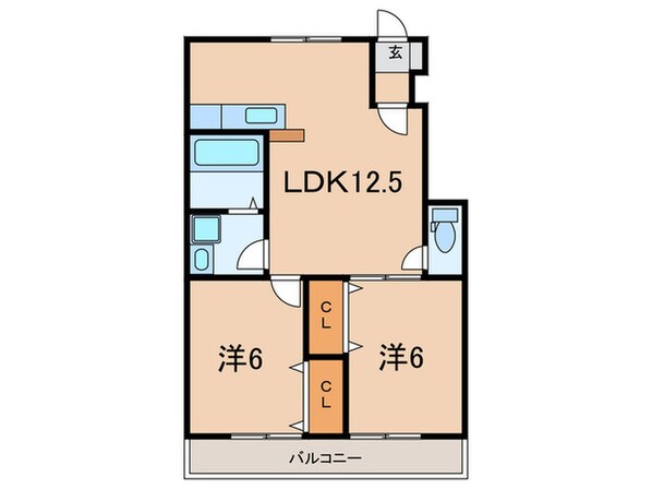 プレミアムハイツ土山の物件間取画像